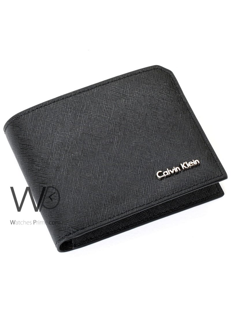 كالفن كلاين جينز محفظة كالفن كلاين جينز للرجال باللون الأسود - Image 1