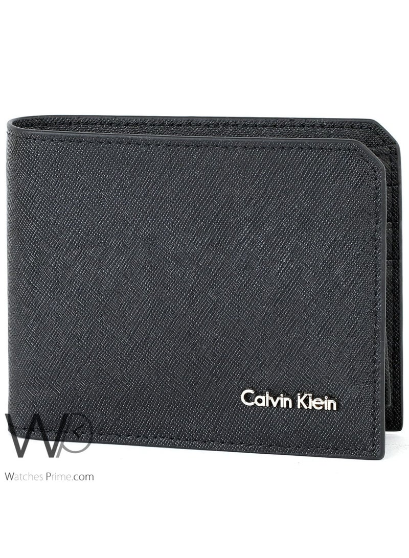 كالفن كلاين جينز محفظة كالفن كلاين جينز للرجال باللون الأسود - Image 4