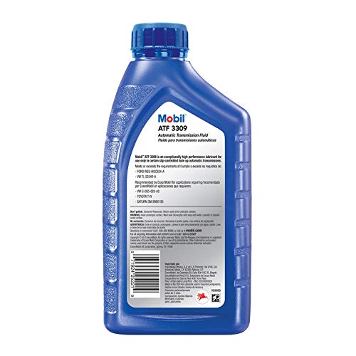 Mobil 3309 Automatic Transmission Fluid, 1 Quart, Case of 6 - Image 4