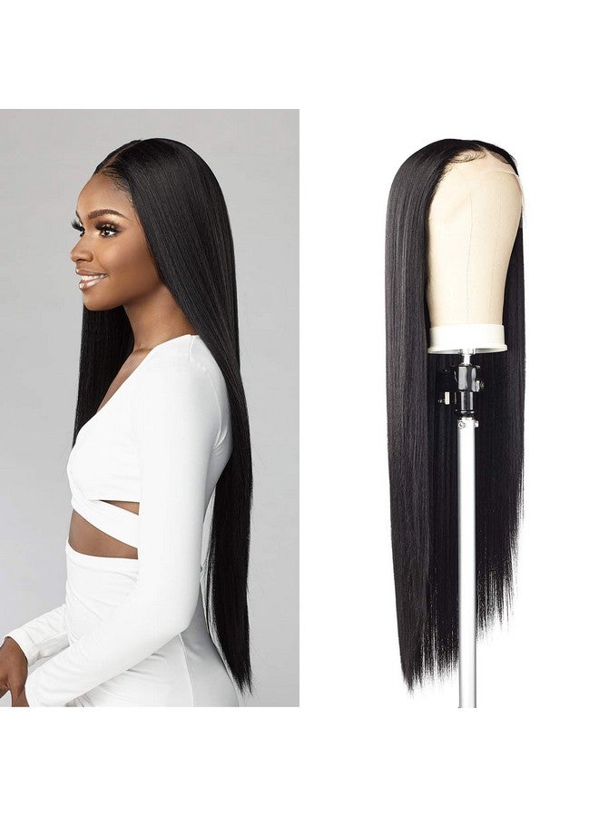 Sensationnel بارت شعر بشري مصبوغ بتقنية الدانتيل الأمامي 32 بوصة عريض 5 بوصة مع خط شعر مسبق التهيئة ودانتيل عالي الدقة مع شعر أطفال - Image 5