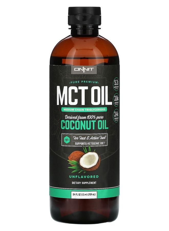 Onnit - MCT Oil Unflavored 24 fl oz (709 ml) - Image 1