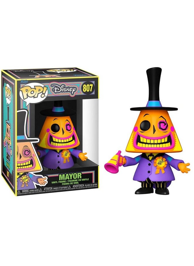 Funko Funko Pop! Disney: The Nightmare Before Christmas - Mayor (Blacklight)  - Image 1
