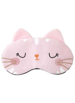 Cute Cartoon Sleep Eye Mask with Adjustable Strap, Soft Lightweight Sleeping Mask, Blocks Light Reduces Puffy Eye-Mask for Kids Girls Men Women Plane Travel Nap Night Sleeping