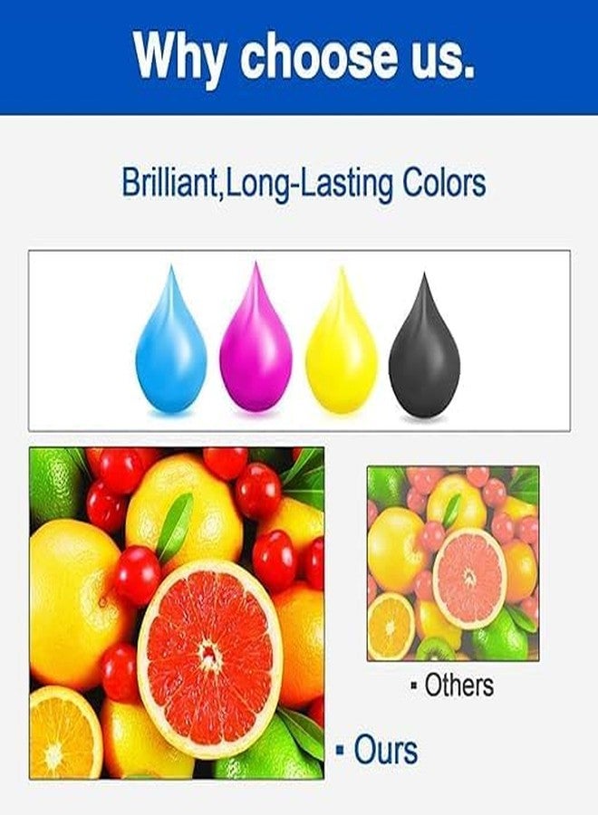 Hynear Refill Ink Bottle Set Suitable for 934 XL and 935 XL OfficeJet Pro 6230 E6812 6830 6815 6835 Printers Black, Cyan, Magenta & Yellow (70ml X 4 Bottle) - Image 4