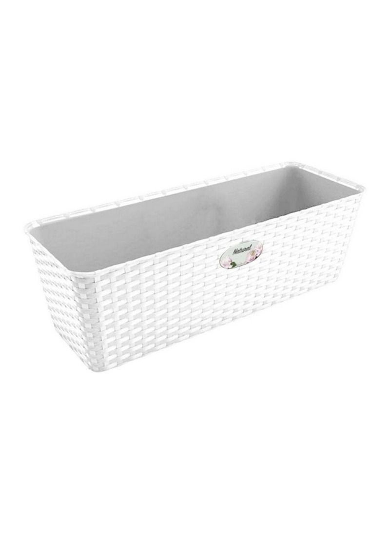 Stefanplast Planter Stefanplast MID319106 White Plastic 