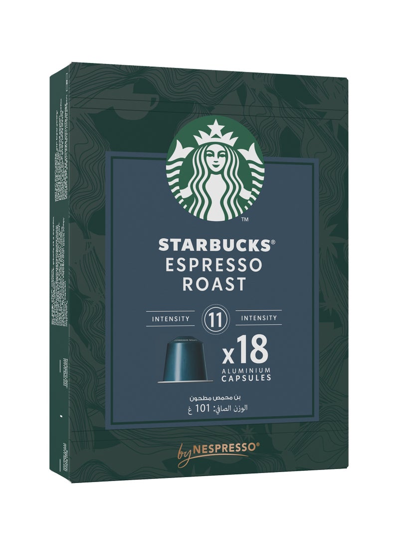 Starbucks Espresso Roast By Nespresso 18 Capsules (101g) - Image 3