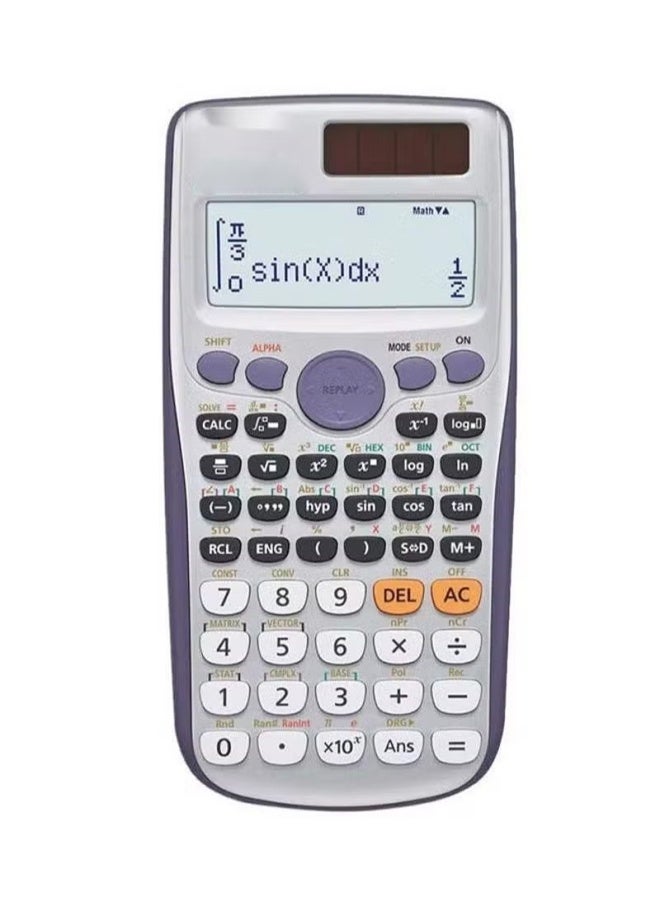 Generic Scientific Calculators, Scientific Calculator with 417 Multifunctional Calculations, 4-Line Display and Scientific Symbol Keyboard, School Supplies for Students Kids Teachers  - Image 1