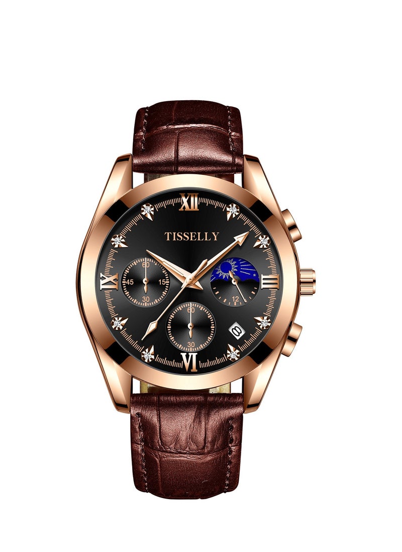 TISSELLY Fashion Men's Quartz Watch 