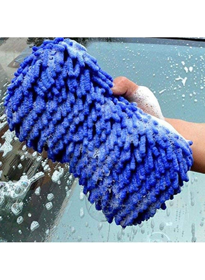 Beauenty Car Wash Glove Car Hand Soft Towel Microfiber Chenille Car Cleaning Sponge Block Car Washing Supplies - Image 4