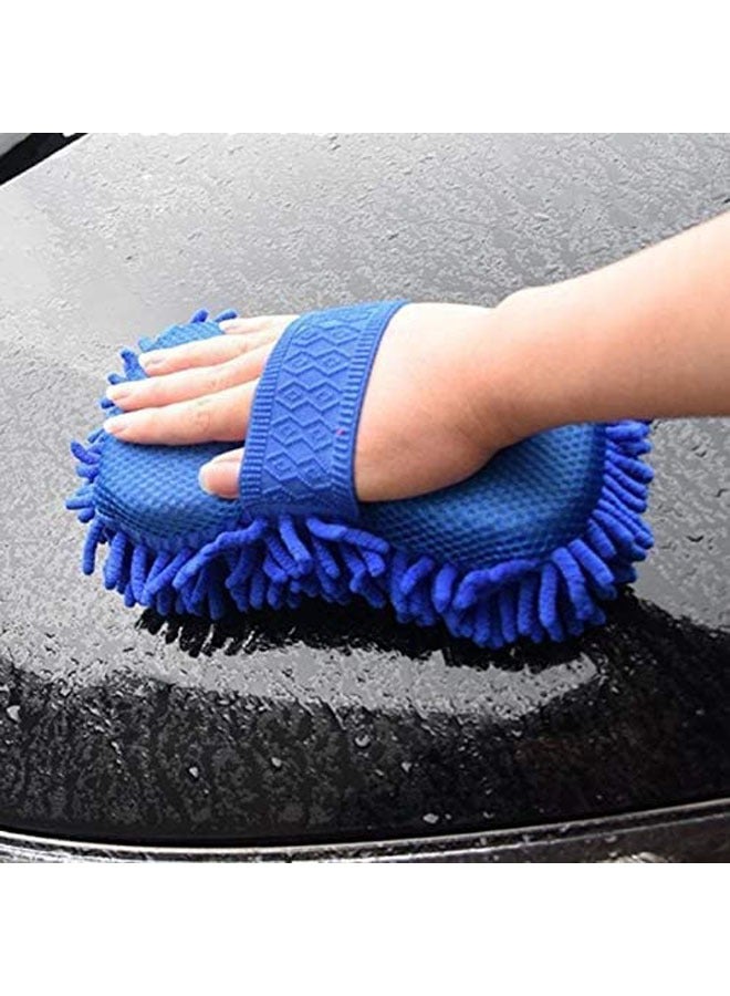 Beauenty Car Wash Glove Car Hand Soft Towel Microfiber Chenille Car Cleaning Sponge Block Car Washing Supplies - Image 2