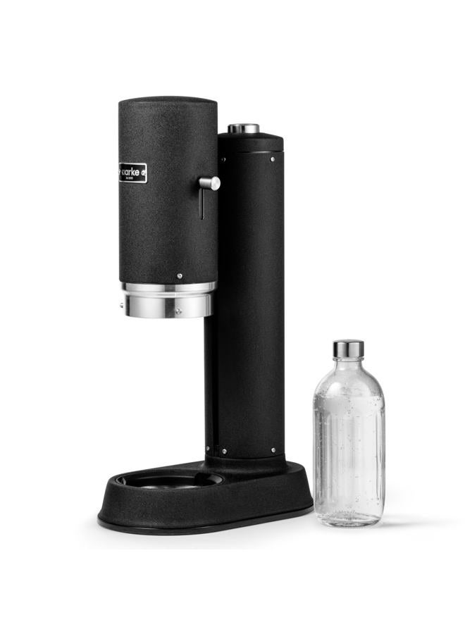 Aarke Carbonator Pro Matte Black with Glass Bottle - Image 1