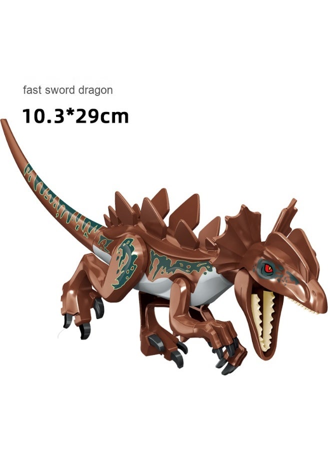 NIBEMINENT Jurassic T-Rex Building Blocks Toy