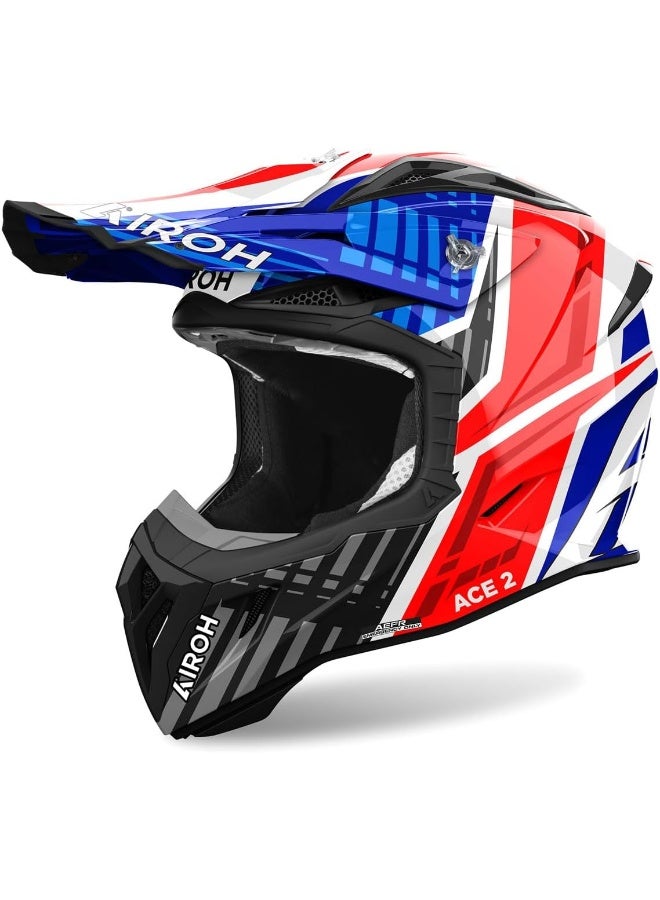 AIROH AV22P18 Aviator Ace 2 Motocross Helmet - Image 1