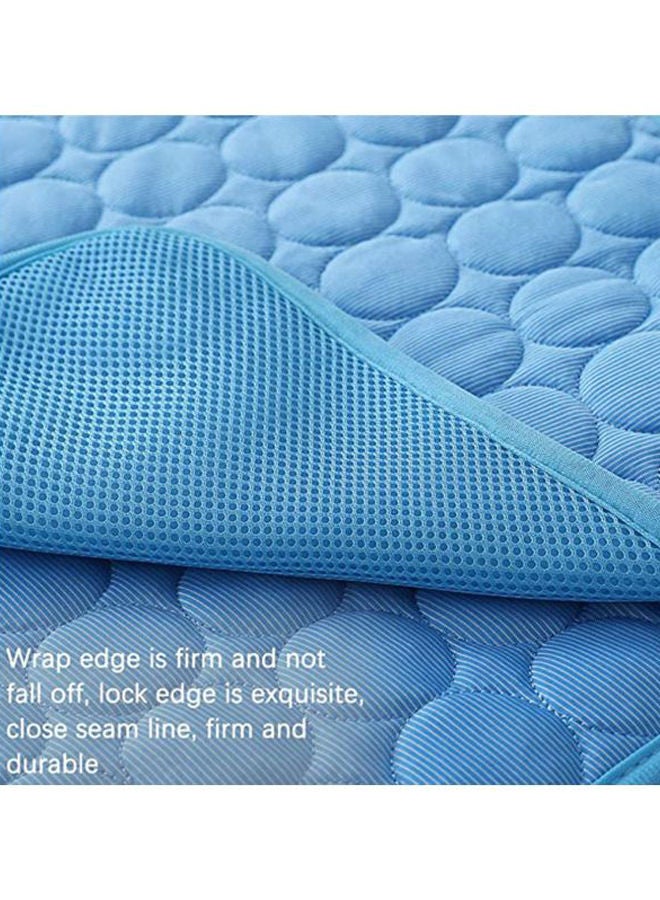 Loquat Square Shaped Summer Cooling Mat Blue 25x9x25cm - Image 4