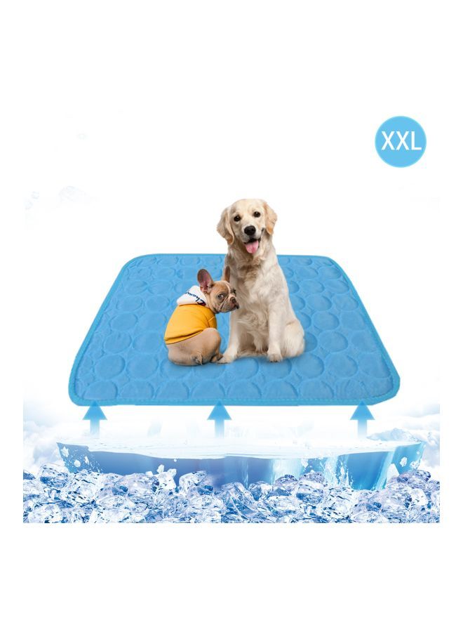 Loquat Square Shaped Summer Cooling Mat Blue 25x9x25cm - Image 3