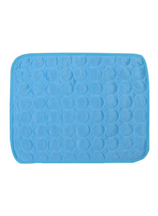 Loquat Square Shaped Summer Cooling Mat Blue 25x9x25cm - Image 1