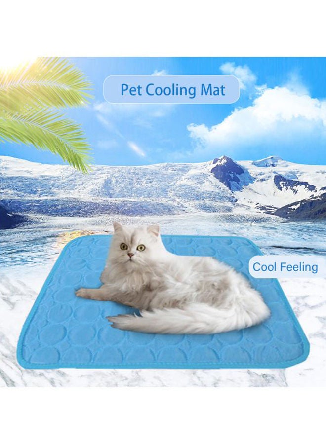 Loquat Square Shaped Summer Cooling Mat Blue 25x9x25cm - Image 5