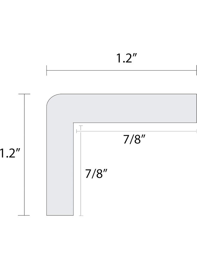KidKusion Corner Cushion | Made in USA | Taupe | 8 Pack | Furniture and Corner Protector - Image 2