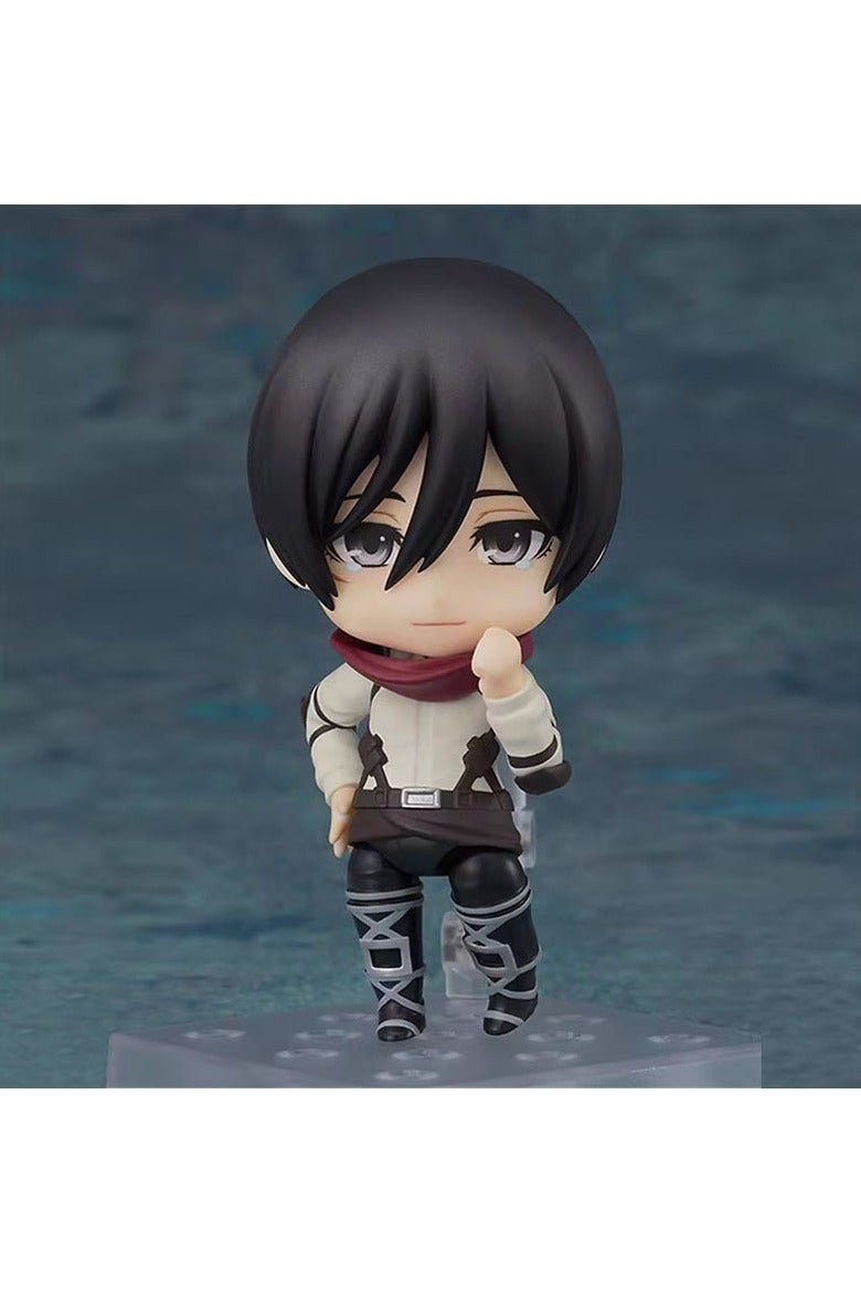 general Attack on Titan Mikasa Ackerman figure ornament model beautifully restores the character image and can pose in different interesting shapes - Image 3
