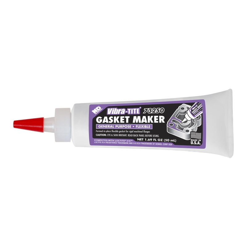 Vibra-TITE - 73250 732 General Purpose Flexible Gasket Maker, 50 ml Tube, Purple - Image 5