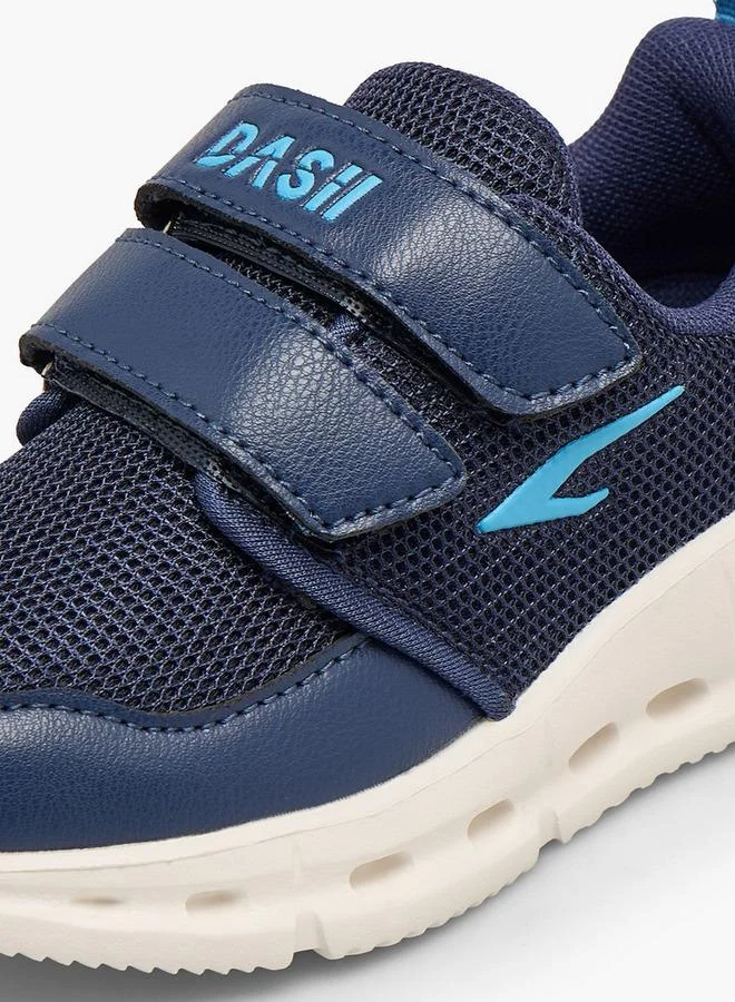 Dash NAVY Boys Hook & Loop School Sports Shoes for Men | Best Price UAE