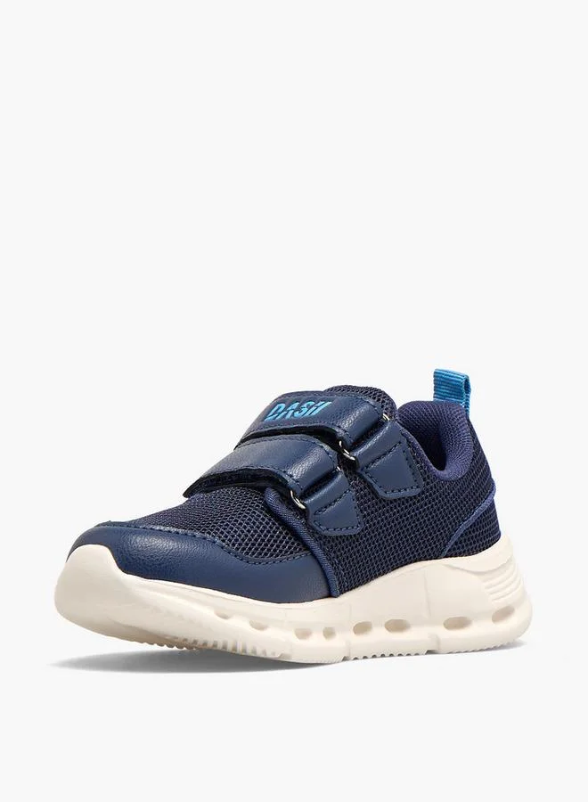 Dash NAVY Boys Hook & Loop School Sports Shoes for Men | Best Price UAE