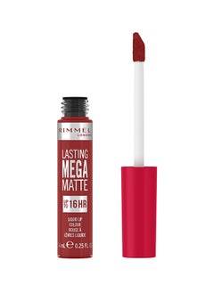 RIMMEL LONDON Lasting Mega Matte Liquid Lipstick  500  Fire Starter  - Image 1