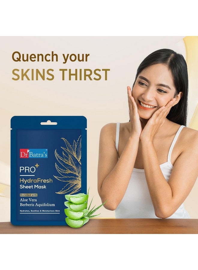 Dr Batra's PRO+ Hydrafresh Sheet Mask (25g),(Pack of 2) - Image 2