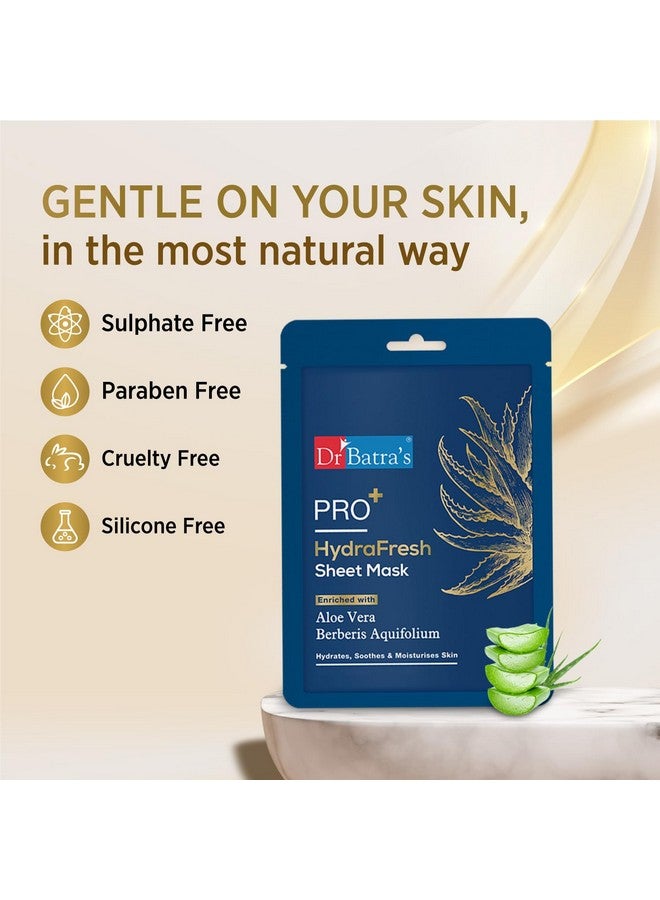 Dr Batra's PRO+ Hydrafresh Sheet Mask (25g),(Pack of 2) - Image 3