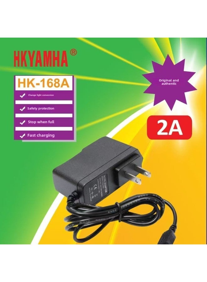 Hong Kong Yamaha 5V2A Charger Video Card Speaker Dedicated Full-charge Automatic Light Change-Color:6v2a (for Electronic Scales, Special For Therapeutic Instruments) - Image 4