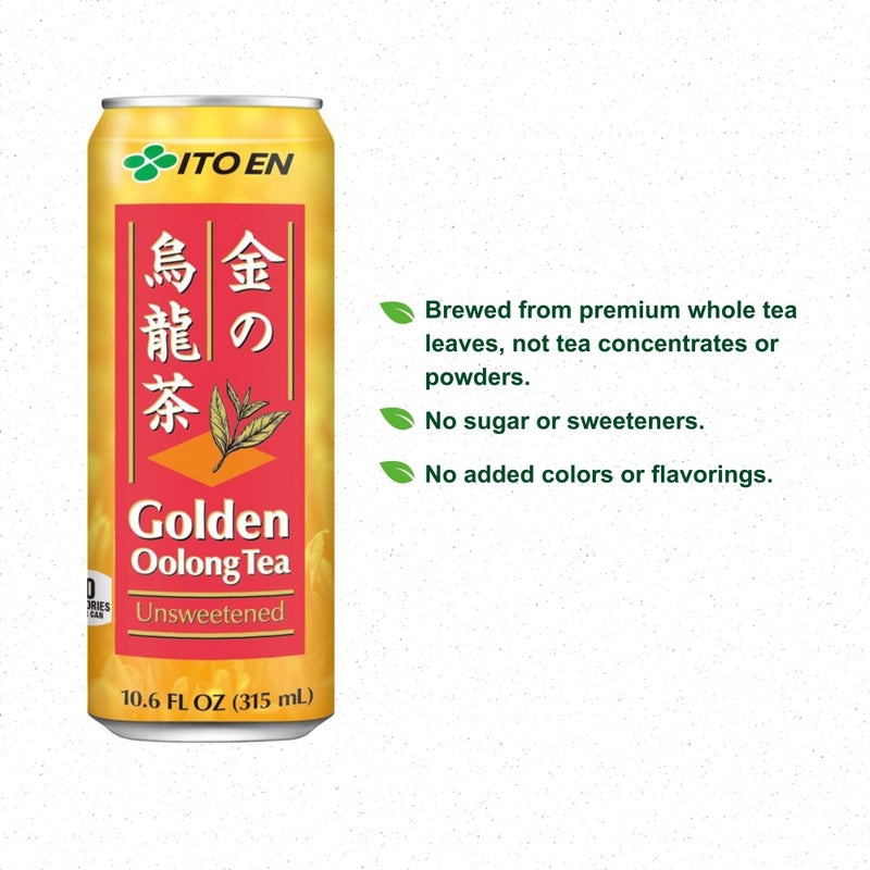 Ito En Golden Oolong Tea, Unsweetened, 10.6 Ounce (Pack of 12) - Image 2