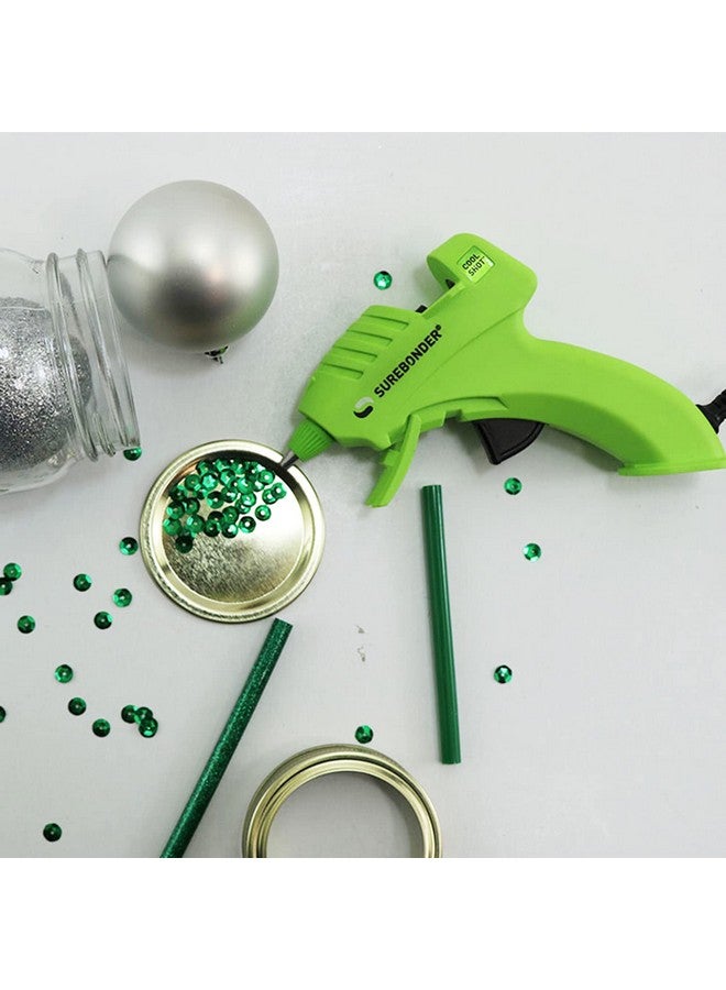 Surebonder "Cool Shot" Color Hot Glue Sticks For Ultra Low Temperature, Mini Size 4" - 15 Pack - Red, Orange, Yellow, Green, Blue - Made In Usa (Cs-15Vc) - Image 3