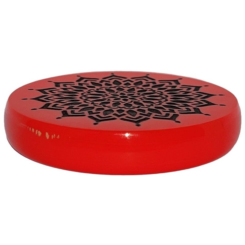 NHD Professional Carrom Striker 702 | 15g Original Tournament Striker | Smooth Bottom, Engraved Top | 41.2mm Dia (Pink) - Image 2