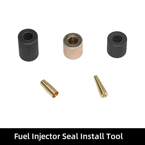 DPTOOL Fuel Injector Removal Tool with Slid Harmmer Puller Injector Seal Replace Install Kit compatible with BMW N14 N18 N20 N26 N47 N53 N54 N55 N57 N63 S63 B38 B48 B58 - Image 5