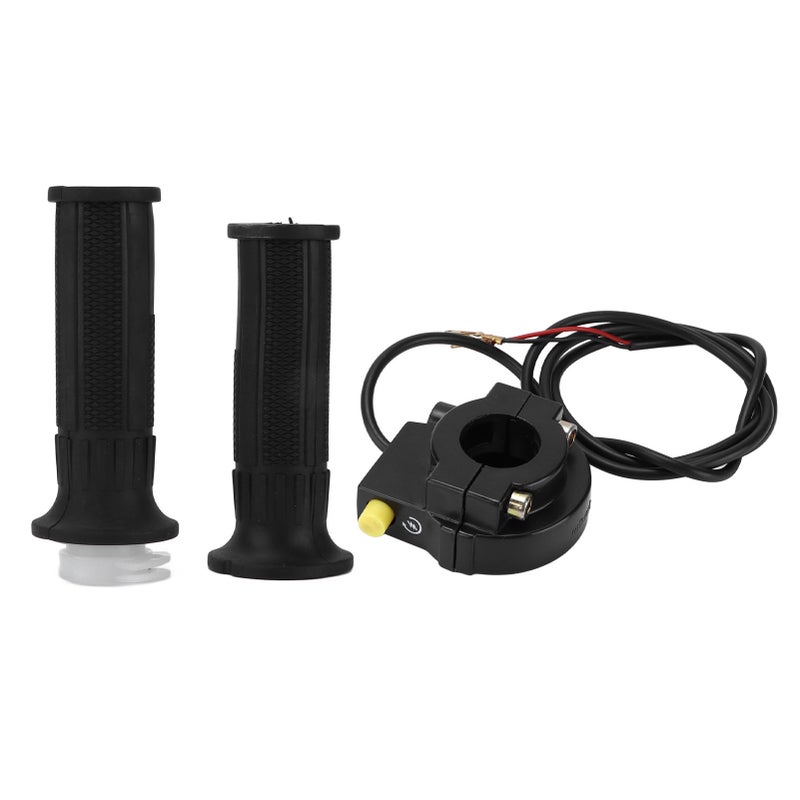 0.87in Throttle Grip Assembly with Engine Kill Switch for 33cc 49cc 60cc 69cc 80cc Motorized Bicycle Push Bike - Image 1