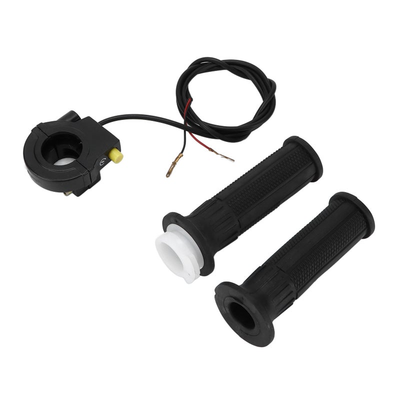 0.87in Throttle Grip Assembly with Engine Kill Switch for 33cc 49cc 60cc 69cc 80cc Motorized Bicycle Push Bike - Image 2