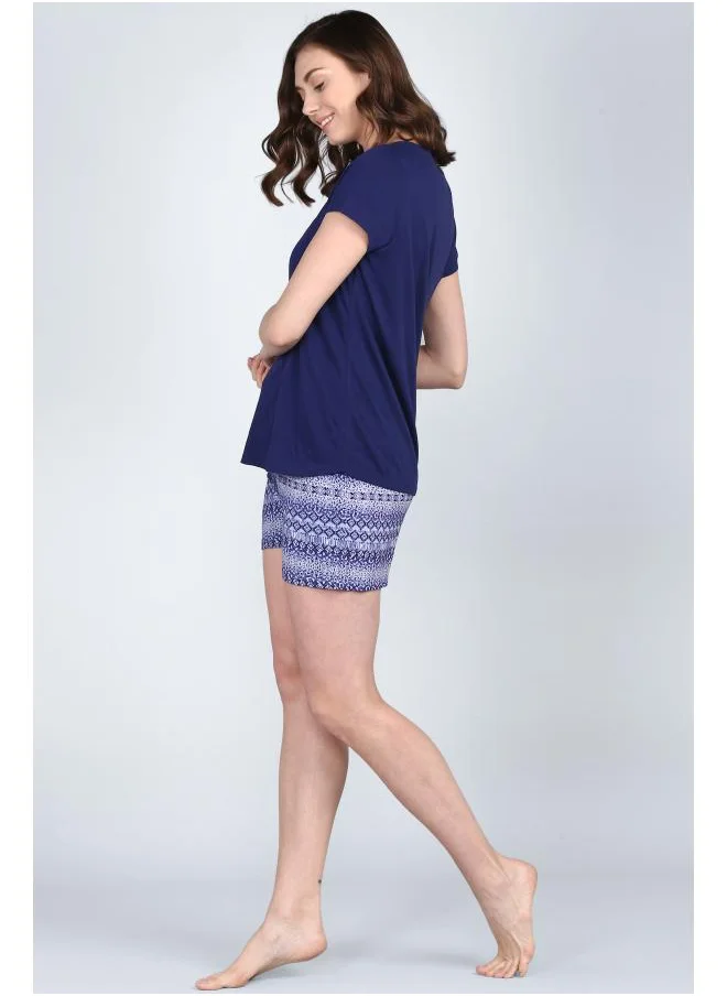 نسيسير Blue Tiger Shorts