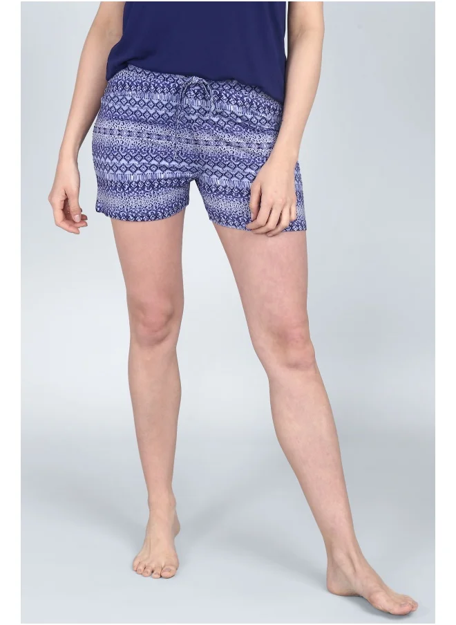 NeceSera Blue Tiger Shorts