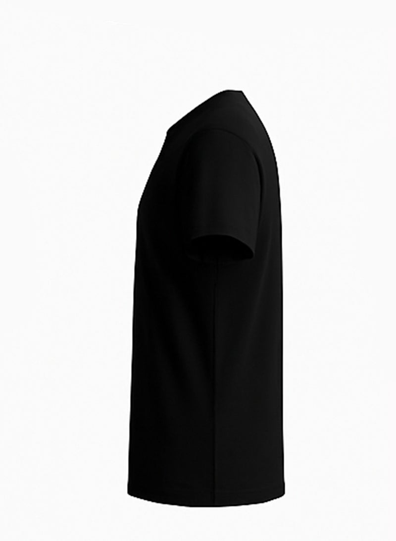تانجو تانجو تيشرت 100% قطن (اسود)  - Image 2