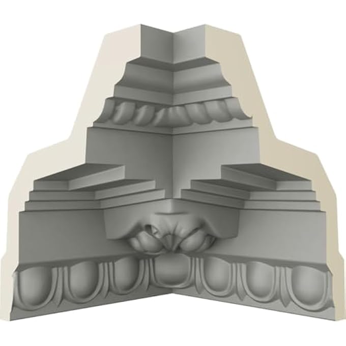 MIC03X03AT 3 5/8-INCH P X 3 7/8-INCH H INSIDE CORNER FOR MOLDING MLD03X03X05AT - Image 3