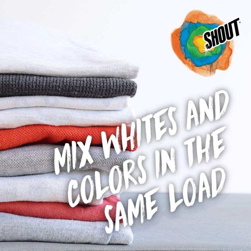 Shout Shout Color Catchers for Laundry, Allow Mixed Washes, Prevents Color Runs and Maintains Original Clothing, 72 Count - Image 3