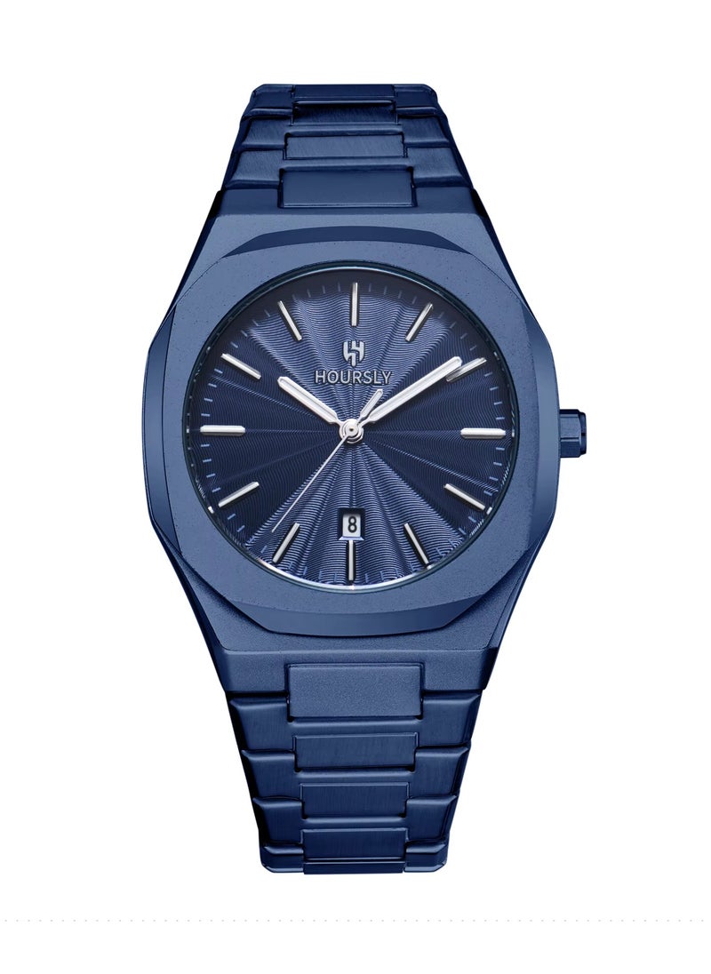 HOURSLY - HOURSLY 815 With Al Hilal Logo stainless steel water proof watch t.t.w - Image 1