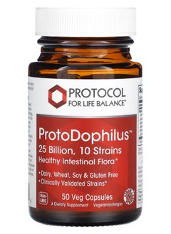Protocol For Life Balance ProtoDophilus 25 Billion 50 Veg Capsules 