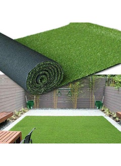 Allright Artificial Grass 4 X 1M High-Density Fake Turf Realistic Looking Artificial Turf Roll For Patio Garden Lawn Dog Pets Outdoor Fake Grass Mat