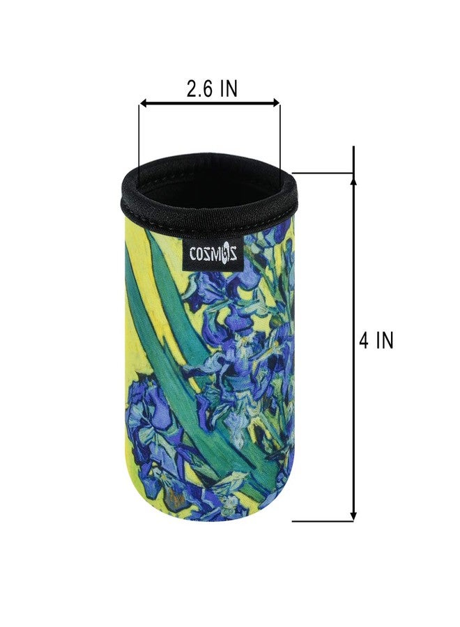 CM Soft Neoprene Beverage Can Sleeves Insulators for Standard 12 Fluid Ounce Drink & Beer Cans - Image 4