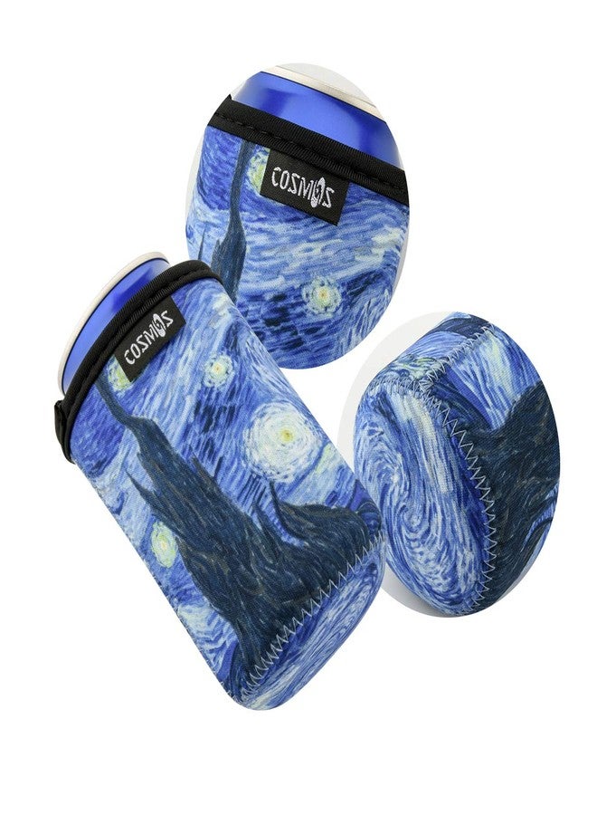 CM Soft Neoprene Beverage Can Sleeves Insulators for Standard 12 Fluid Ounce Drink & Beer Cans - Image 5