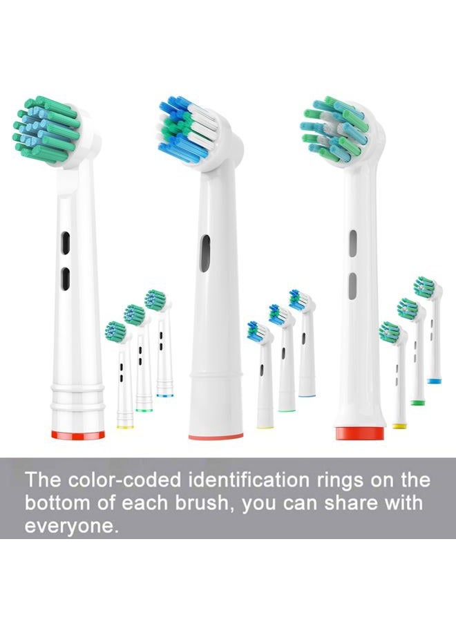 genkent Replacement Toothbrush Heads Compatible with Oral B Braun 12 Pcs Professional Electric Toothbrush Heads Brush Heads Replacement for Heads Refill Pro 500/1000/1500/3000/3757/5000/7000/7500/8000 - Image 5