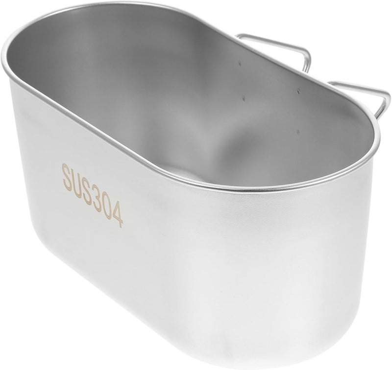 Luxshiny Household Stainless Steel Fruit Drain Basket Leftover Draining Sink Strainer Vegetable Washing Basket for Kitchen Prevents Clogs Easy to Hang Design - Image 1