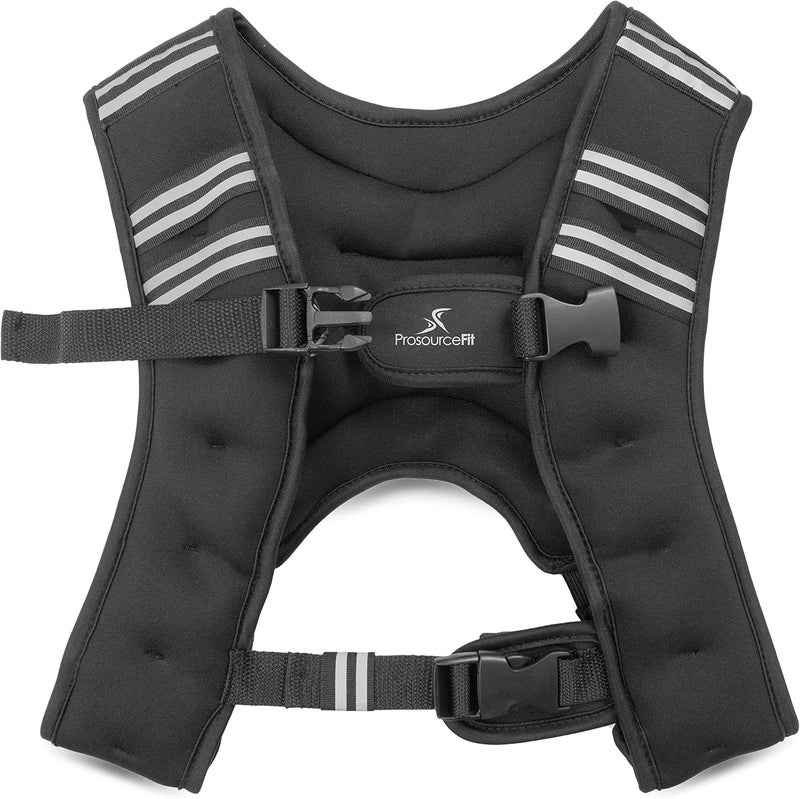 ProSourceFit Exercise Weighted Training Vest - Black - Image 1