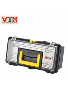 VTH WITH TAGLINE ABSOLUTE TOOLING SOLUTIONS VTH Plastic Tool Storage Box Tool Organizer Storage Box for Hand Tool Kit Screwdriver Wrench Hammer Home Stuff Storage Mini Hardware Tool  - Image 3